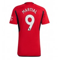 Camiseta Manchester United Anthony Martial #9 Primera Equipación 2023-24 manga corta